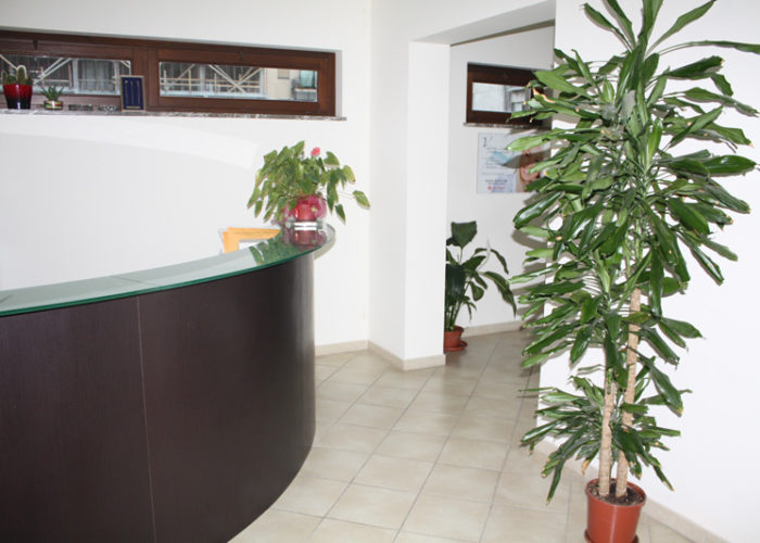 reception studio odontoiatrico fiumara